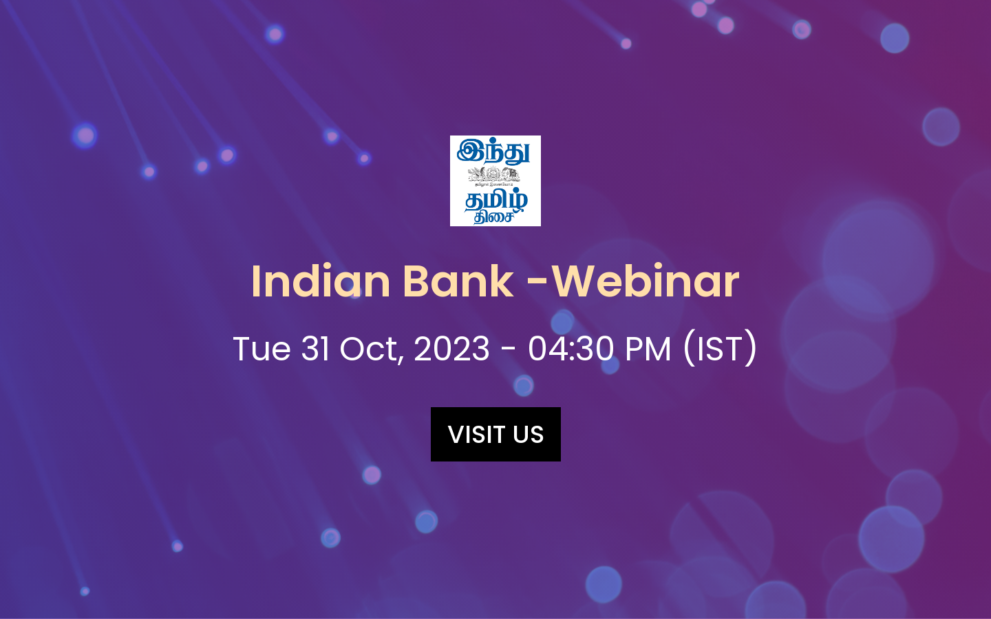 Indian Bank Webinar