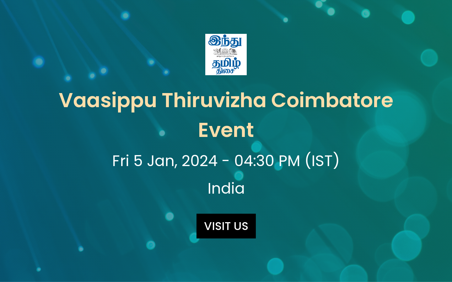 Vaasippu Thiruvizha Coimbatore Event